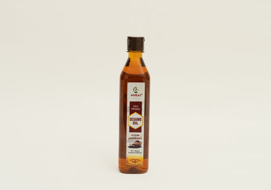 Ankai Mark Cold Pressed Sesame Oil (1/2 Ltr)