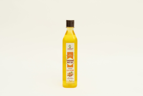 Cold Pressed Groundnut Oil 1/2-Ltr