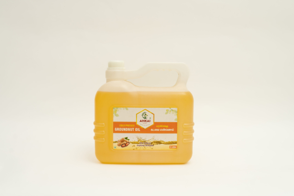 Cold Pressed Groundnut Oil 5-Ltr
